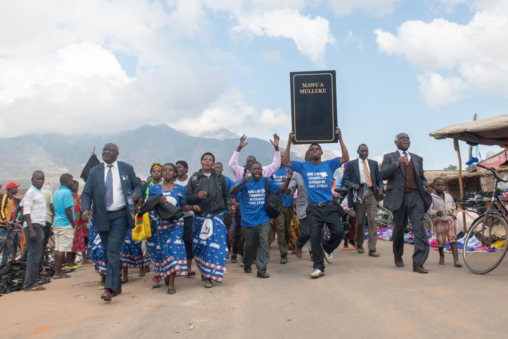 The Ellomwe people in Malawi celebrate the launch of their Bible