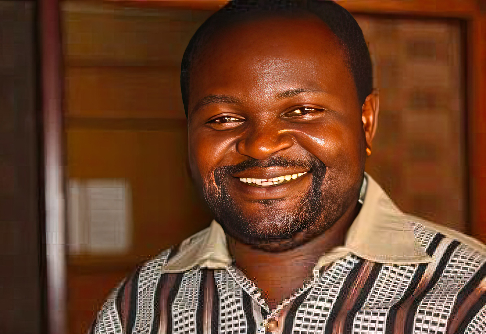 Image of Wuwih William Gemuh, who supervised Bible translation work in the Mfumte cluster of languages, in Northwest Cameroon