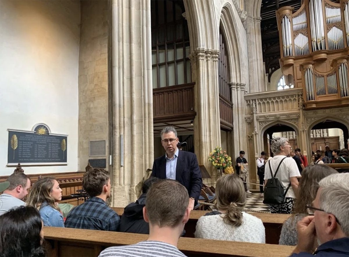 Image of a Zenas Christian heritage tour in Oxford