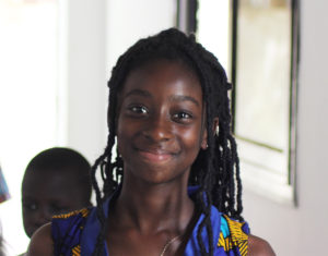 Image of a Wolof girl in Senegal