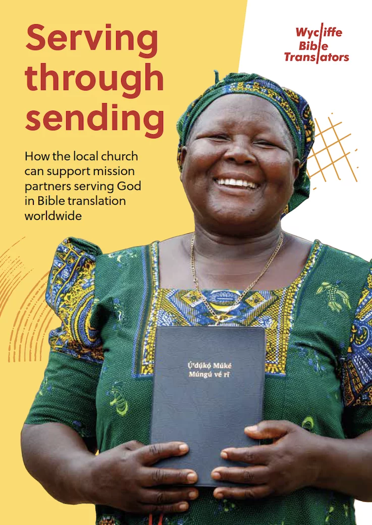 Serving through Sending Booklet Cover