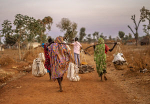Image of Wuldor people on open road.